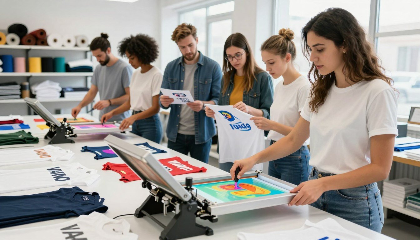 team t-shirt printing